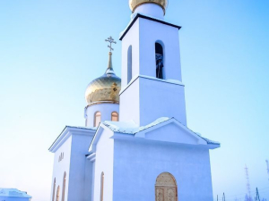 В Южной Якутии освятили величественный Ильинский храм