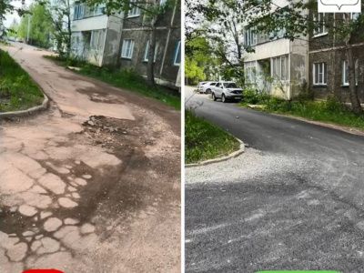 В Нижнем Куранахе дороги отремонтировали на два месяца раньше срока